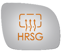 SIDE VIEW MIRROR HEATED W MOUNT